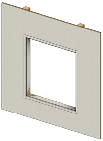 ヨーロッパ型窓の取付方法-B
③タイベックスの取付