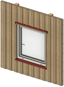 窓ヨーロッパ型窓の取付方法-A
⑬コーキング