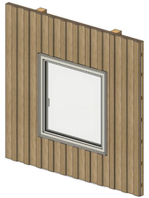 日本型窓の取付方法
⑨外壁材の取付